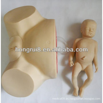 Simulador de Parto Difícil Avanzado pelvis con cabeza fetal